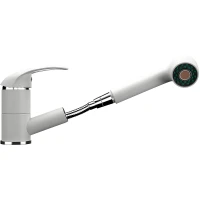 Смеситель для кухни Ulgran Classic U-002-341 Ультра-белый латунь