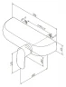 Смеситель для душа AM.PM Sensation F3020000 хром латунь на стену