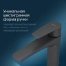 Смеситель для раковины AM.PM Gem F90A92022 Черный матовый латунь