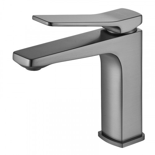 Смеситель для раковины Shevanik S4601T цвет Оружейная сталь