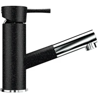 Смеситель для кухни Ulgran Classic U-009-308 Черный латунь