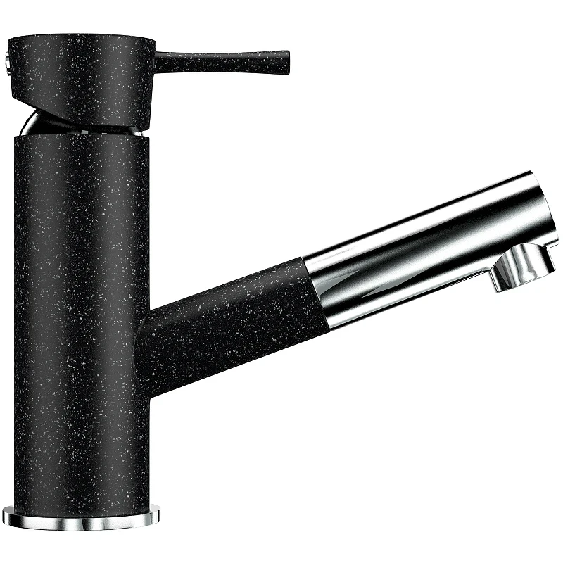 Смеситель для кухни Ulgran Classic U-009-308 Черный латунь