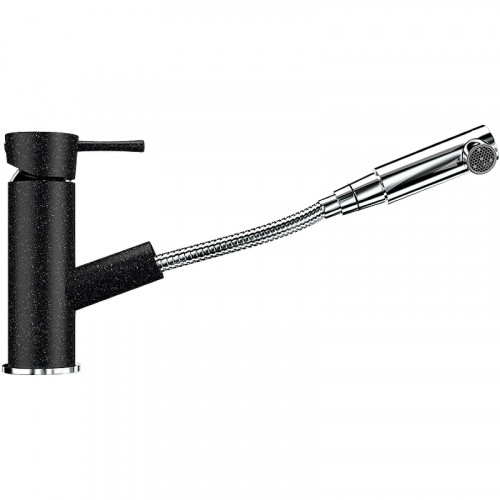 Смеситель для кухни Ulgran Classic U-009-308 Черный латунь