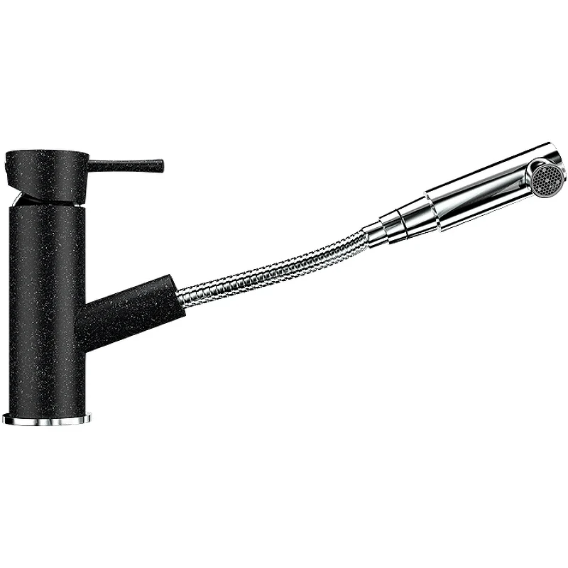 Смеситель для кухни Ulgran Classic U-009-308 Черный латунь