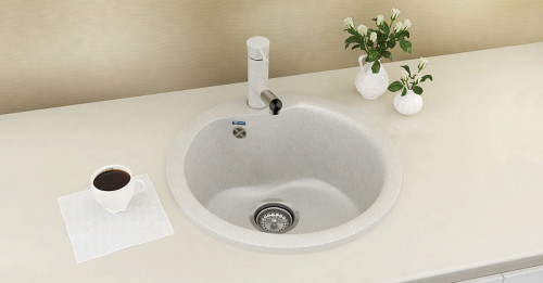 Смеситель для кухни Ulgran Classic U-009-308 Черный латунь