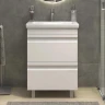 Тумба с раковиной Vigo Holly 60 039-com цвет Белый