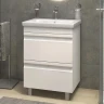 Тумба с раковиной Vigo Holly 60 039-com цвет Белый