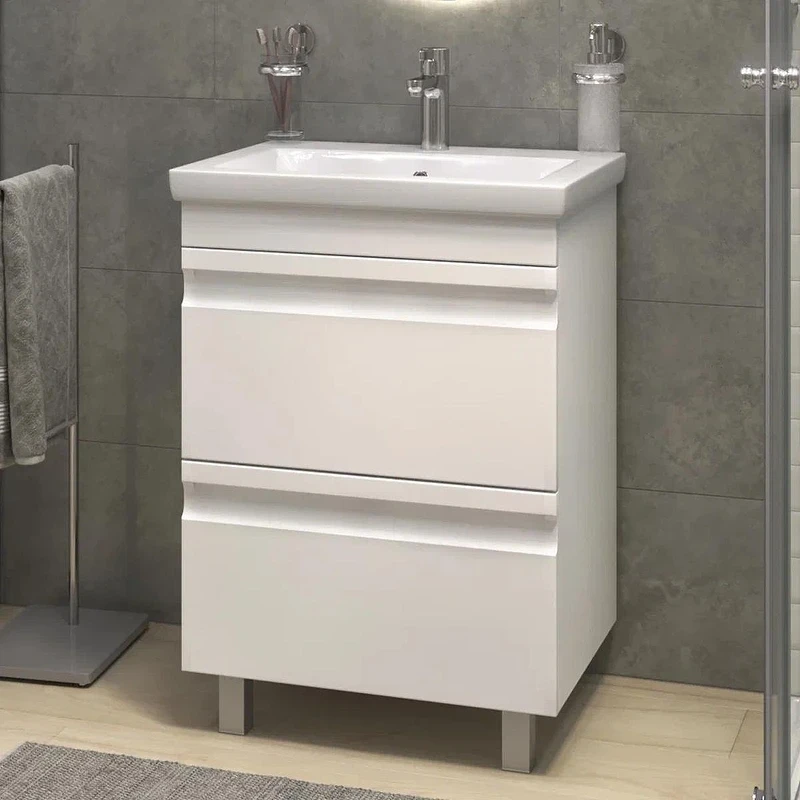 Тумба с раковиной Vigo Holly 60 039-com цвет Белый