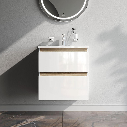 Тумба под раковину AM.PM X-joy 58 M85AFHX0602WG подвесная цвет Белый