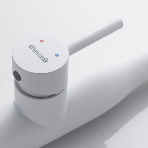 Смеситель для кухни Shevanik S123C-1 цвет Белый