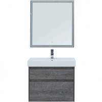Комплект мебели для ванной Aquanet Nova Lite 60 242920 подвесной Дуб рошелье МДФ / ЛДСП