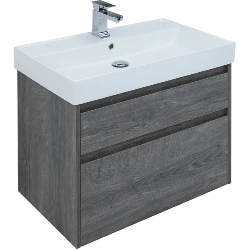 Комплект мебели для ванной Aquanet Nova Lite 60 242920 подвесной Дуб рошелье МДФ / ЛДСП