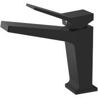 Смеситель для раковины Haiba HB10818-7 Черный матовый латунь