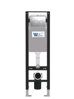 Инсталляция WeltWasser WW Amberg 350 MT-CR 10000012281 с клавишей смыва цвет Хром матовый