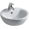 Раковина Ideal Standard Connect Sphere 43 E804001 Euro White фарфор накладная