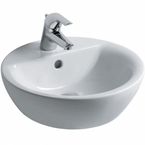 Раковина Ideal Standard Connect Sphere 43 E804001 Euro White фарфор накладная