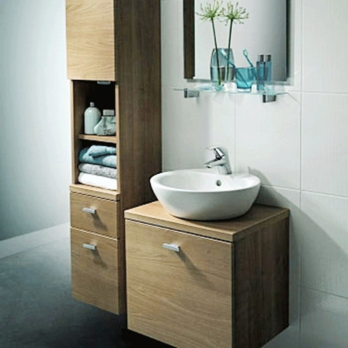 Раковина Ideal Standard Connect Sphere 43 E804001 Euro White фарфор накладная