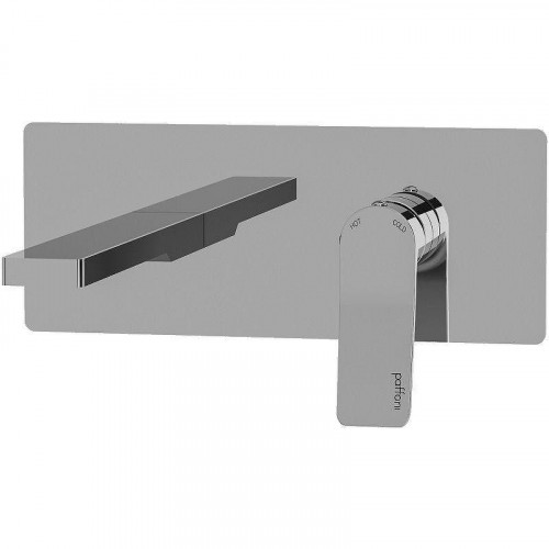 Смеситель для раковины Paffoni Tilt TI105ST цвет Сталь