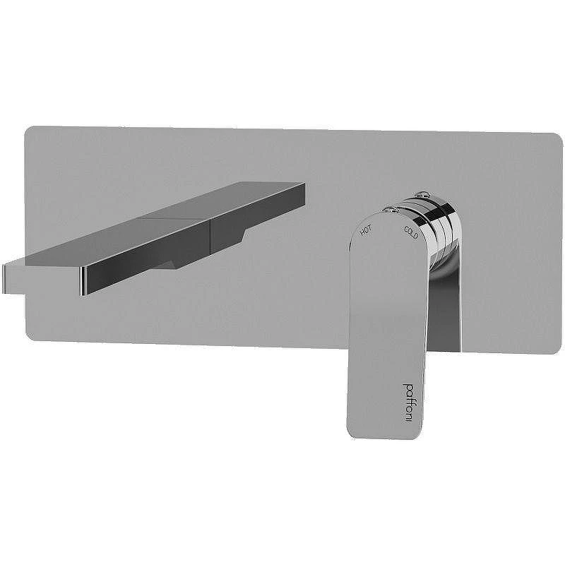 Смеситель для раковины Paffoni Tilt TI105ST цвет Сталь