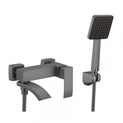 Смеситель для ванны Fmark FS8624-1Q цвет Графит