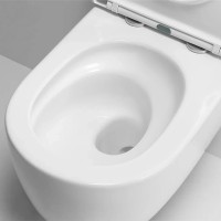 Комплект унитаза Berges Tornas с инсталляцией Atom Line 410 043328 с сиденьем Микролифт и Белой клавишей смыва фарфор подвесной