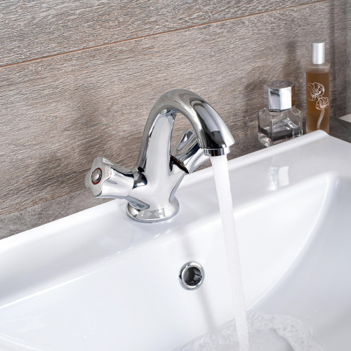 Смеситель для раковины Ростовская Мануфактура Сантехники SL116-161 Хром