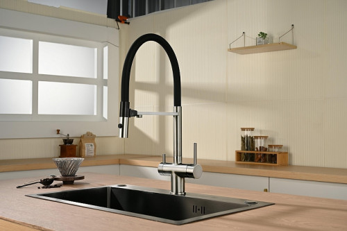 Смеситель для кухни Vincea VKF-120CH цвет Хром