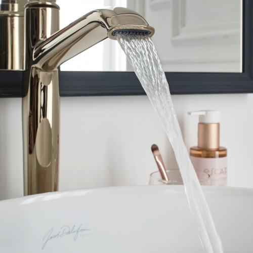 Смеситель для раковины Jacob Delafon Cleo 1889 E24307-BGG Золото глянцевое латунь