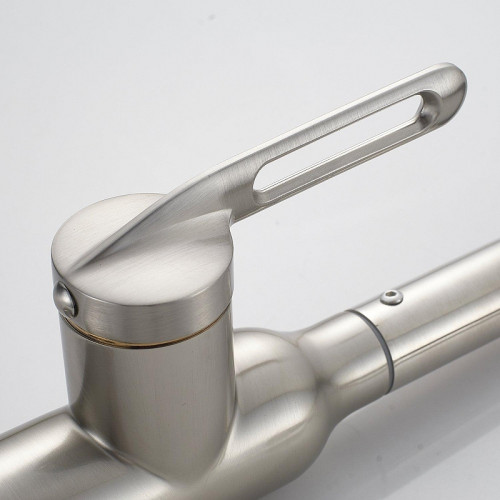 Смеситель для кухни Raffine F303L-3 цвет Сатин Черный