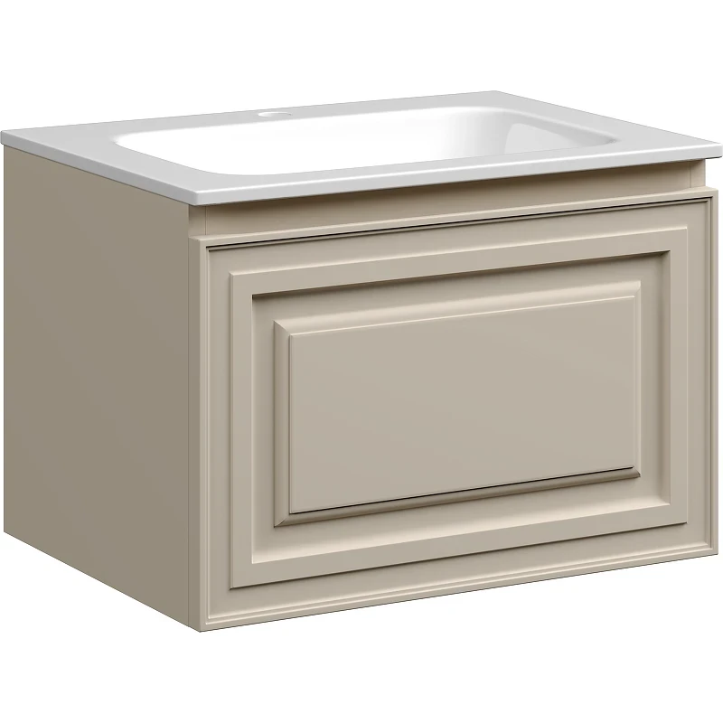 Тумба под раковину Sancos Very 60 VR60CE подвесная Beige Soft МДФ / ЛДСП