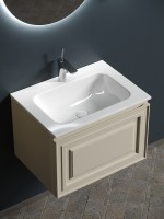 Тумба под раковину Sancos Very 60 VR60CE подвесная Beige Soft МДФ / ЛДСП
