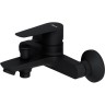 Смеситель для ванны Dorff Prime New D4011022 Черный матовый латунь на стену