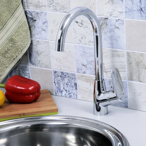 Смеситель для кухни WasserKRAFT Vils 5607 Хром латунь