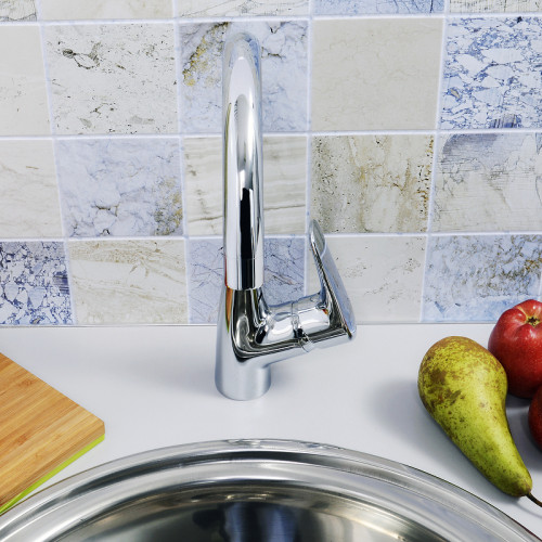 Смеситель для кухни WasserKRAFT Vils 5607 Хром латунь