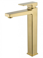 Смеситель для раковины Wonzon &amp; Woghand Cube 2.0 WW-88019068-BG цвет Брашированное золото