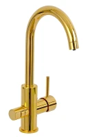 Смеситель для кухни Remer X Style N792DWDO цвет Золото глянцевое