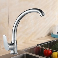 Смеситель для кухни WesnaArt Ocean OCE12-120 Хром латунь