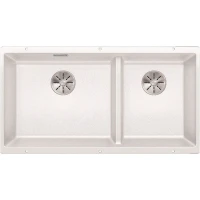 Кухонная мойка Blanco Subline 480/320-U 523588 Белый искусственный камень (литьевой мрамор) встраиваемый