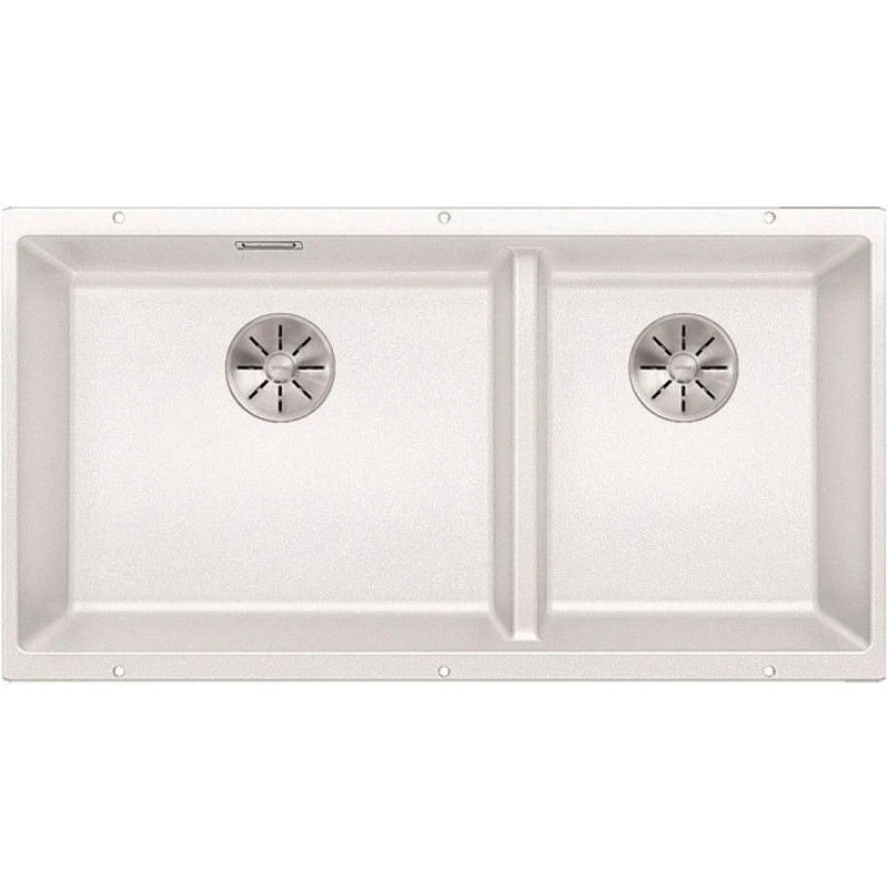 Кухонная мойка Blanco Subline 480/320-U 523588 Белый искусственный камень (литьевой мрамор) встраиваемый