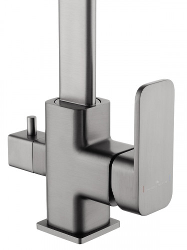 Смеситель для кухни Wonzon &amp; Woghand WW-88458004-BGM цвет Темный графит