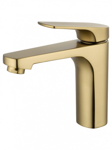 Смеситель для раковины Wonzon &amp; Woghand WW-A40492-BG цвет Брашированное золото