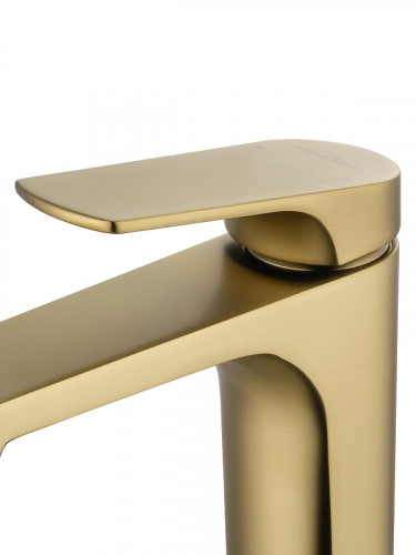 Смеситель для раковины Wonzon &amp; Woghand WW-A40492-BG цвет Брашированное золото