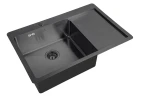 Кухонная мойка ZorG HD Grafit 78 L HD 7851-L GRAFIT цвет Графит