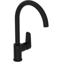 Смеситель для кухни Vitra Flow Soft A4341936EXP Черный матовый латунь