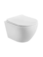 Унитаз BelBagno Marino BB7026CH-TOR/SC подвесной цвет Белый с сиденьем Микролифт