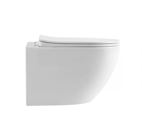 Унитаз BelBagno Marino BB7026CH-TOR/SC подвесной цвет Белый с сиденьем Микролифт
