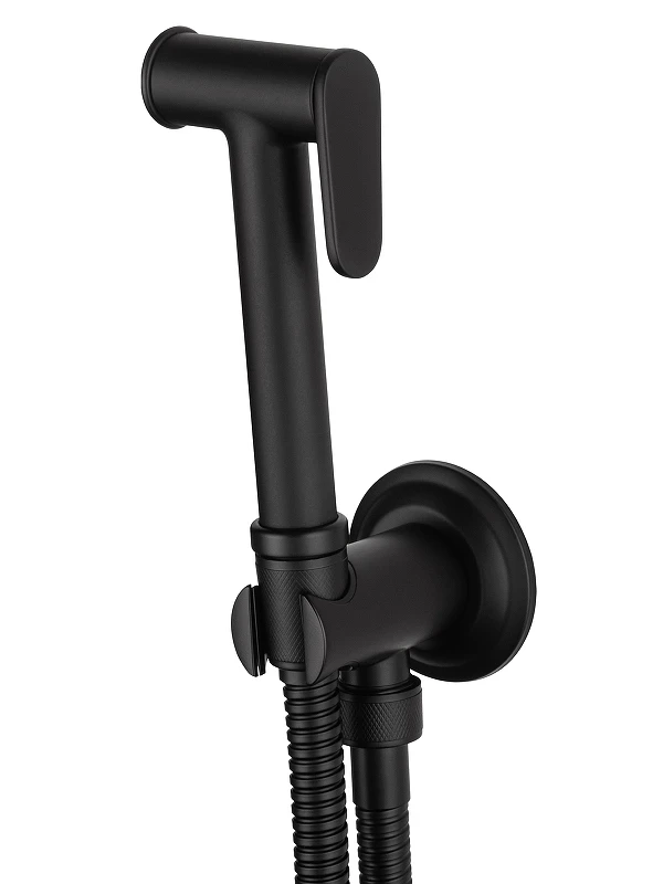 Гигиенический душ со смесителем Wonzon & Woghand Steam WW-88849008-MB цвет Черный матовый