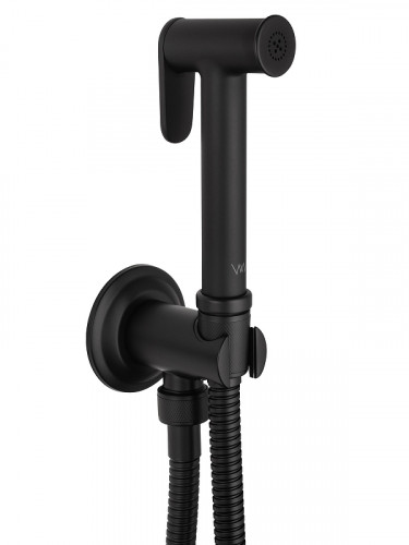 Гигиенический душ со смесителем Wonzon & Woghand Steam WW-88849008-MB цвет Черный матовый
