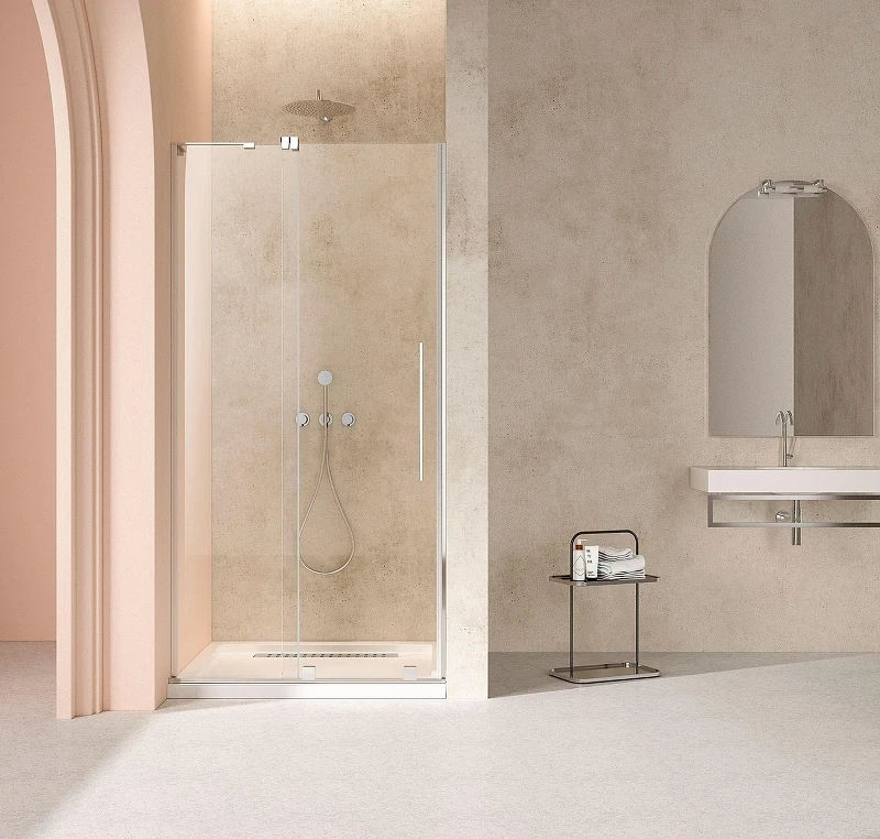 Душевая дверь Vincea Волк-Ин (Walk-In) 120 L VDS-4WSL120CL-L профиль Хром стекло прозрачное