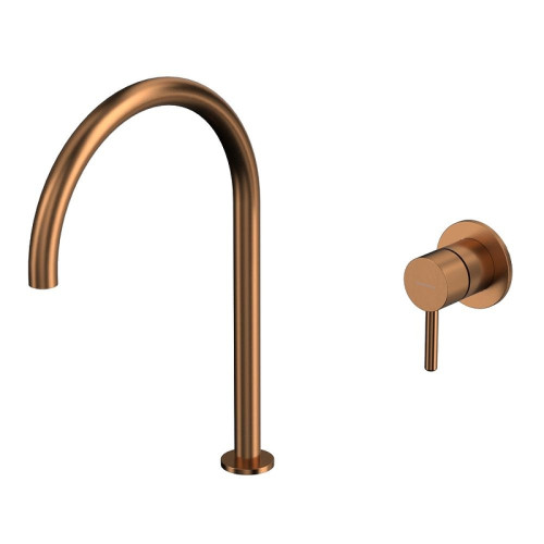 Смеситель для раковины Whitecross Y copper brushed Y1219CPB цвет Медь брашированная